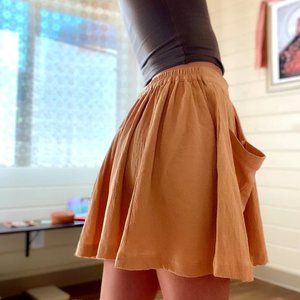 Women's brown skirt